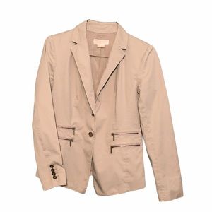 Michael Kors Tan Blazer Size 4